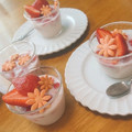 nagachan❀'s cooksnap of when they made ✿ぷるるん　いちご　ぷりん✿.