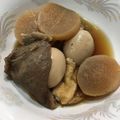 かおんば's cooksnap of when they made たまごやら豆腐も美味しい☆牛すじ大根.