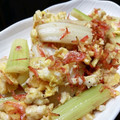 料理スキになってきた's cooksnap of when they made セロリと干しエビの卵炒め♪.