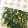まこさんど's cooksnap of when they made リボベジも！青ネギ( 万能ネギ)の保存☆.