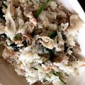 うなちゃん！'s cooksnap of when they made ほうれん草と豚バラの、ガーリックバター飯.