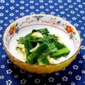 ｍａｒｉ♪'s cooksnap of when they made ５分でもう一品♪青菜と油揚げの煮びたし.