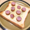 ステルトミチル's cooksnap of when they made 簡単！ウィンナーとチーズのトースト.