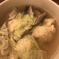 　青空大好き's cooksnap of when they made 鶏＆豚挽肉で柔らか美味～♡肉団子スープ.