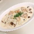 りぃ❀'s cooksnap of when they made 簡単美味♪贅沢きのこ✿チキンフリカッセ✿.