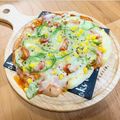 romiccy's cooksnap of when they made あまったお餅でフライパンもちピザ！.