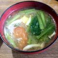 にゃんカフェ☆'s cooksnap of when they made ほうれん草＆トマトのイタリアン味噌汁♥.