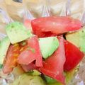 オウジリリノエ's cooksnap of when they made アボカドとトマトのサラダ！白だしで！.