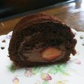 ニシコママ's cooksnap of when they made しっとりふんわ～り＊ココアロールケーキ.