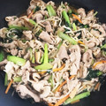 ＹＫＮ４．３'s cooksnap of when they made 小松菜と豚肉の炒め物.