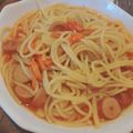 碧海☆'s cooksnap of when they made トマトケチャップでスープパスタ♡.