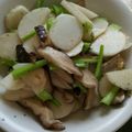 森家の晩御飯's cooksnap of when they made かぶと椎茸のソテーサラダ.