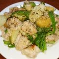 クックVOY1Q3☆'s cooksnap of when they made 鶏モモ肉とじゃがいものガーリック炒め.
