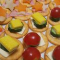 あゆたっくん's cooksnap of when they made ✿クリスマス＊カラフルカナッペ✿.