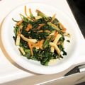 あやままkun's cooksnap of when they made 捨てずに簡単！春菊の茎と人参のきんぴら.