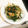 あやままkun's cooksnap of when they made 捨てずに簡単！春菊の茎と人参のきんぴら.