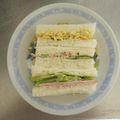 べりりーな's cooksnap of when they made 切り口が命　美しいサンドウィッチ.