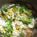 逆さナマズ's cooksnap of when they made 絹さやと玉ねぎの卵とじ.