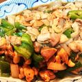 blue lake 's cooksnap of when they made 鶏とカシューナッツのオイスターソース炒め.