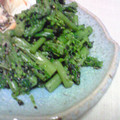 flowertea's cooksnap of when they made 菜の花の柚子胡麻和え.