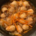 もとっぴ's cooksnap of when they made 簡単ヘルシー＊揚げ里芋のあんかけ.
