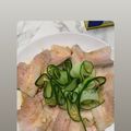 げん＊まま's cooksnap of when they made ゆで豚のニンニクソースがけ♪.
