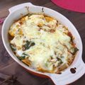 きらきらきららん's cooksnap of when they made ズッキーニのミートソースグラタン.