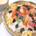 はなプリン's cooksnap of when they made 塩麹さんdeちらし寿司.