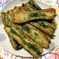 ねこちえ's cooksnap of when they made 竹輪の磯辺揚げ.
