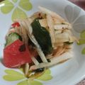 クックS6CS9Q☆'s cooksnap of when they made 野菜たっぷり！わかめとキムチの中華サラダ.