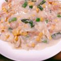 クック5FP6OS☆'s cooksnap of when they made 簡単本格 クリームパスタ 子供も大好き.