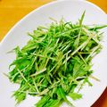 ☆hiroppy☆'s cooksnap of when they made 簡単♡水菜ゴマ和えサラダ.