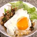 たもたんせなたん's cooksnap of when they made 簡単作りやすい✨ガパオライス.