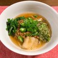 ぺぽっと's cooksnap of when they made 梅おろし納豆冷やしうどん♪.