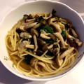 7pockets's cooksnap of when they made アサリときのこの和風スープパスタ.