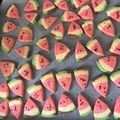 ゆじゅ✩'s cooksnap of when they made 夏❈スイカのアイスボックスクッキー.