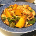 理恵蔵's cooksnap of when they made さつま芋と鶏肉で酢鶏風♪おいしい甘酢炒め.