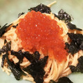 静777's cooksnap of when they made 鮭といくらの和風スパゲティー.
