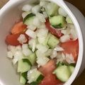 ぶるうすりい's cooksnap of when they made 簡単☆トマトサラダ.