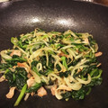 きじとら☆'s cooksnap of when they made ♡ほうれん草ともやしのベーコン炒め♡.