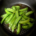 ゆわゆそら's cooksnap of when they made 作り置き☆きぬさやの生姜炒め.