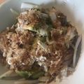 Yokchina's cooksnap of when they made アボカドとスライスオニオンの和風サラダ.