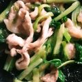 shocker7's cooksnap of when they made 豚肉とチンゲン菜のあんかけ炒め.