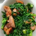 ◯usa◯'s cooksnap of when they made 春菊とベーコンのバター醤油炒め.