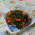 イチゴ、イチゴ。's cooksnap of when they made めんつゆで簡単ほうれん草のごまあえ.