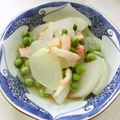 あっこ姉's cooksnap of when they made 大根・えんどう豆・ベーコンの食べるスープ.