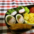 龍青空ママ's cooksnap of when they made カニカマかいわれチーズの海苔巻き☆.