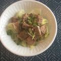 モモコ2016's cooksnap of when they made 香味野菜でしっとり＊ゆで豚.