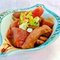 かっちゃん杉's cooksnap of when they made 圧力鍋で！豚ホルモンの赤味噌♪どて煮.