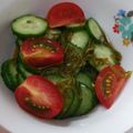 ＊＊＊はちみつ＊＊＊'s cooksnap of when they made めかぶ de サラダ.